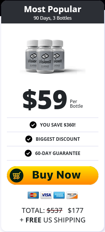 Buy VisionX 3 Bottle